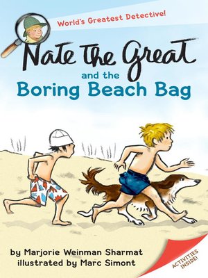 cover image of Nate the Great and the Boring Beach Bag